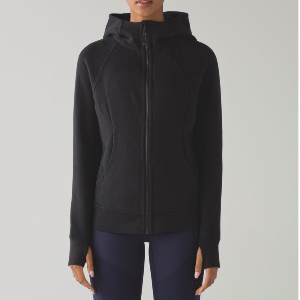 Lululemon Scuba Hoodie *Light Cotton Fleece Black